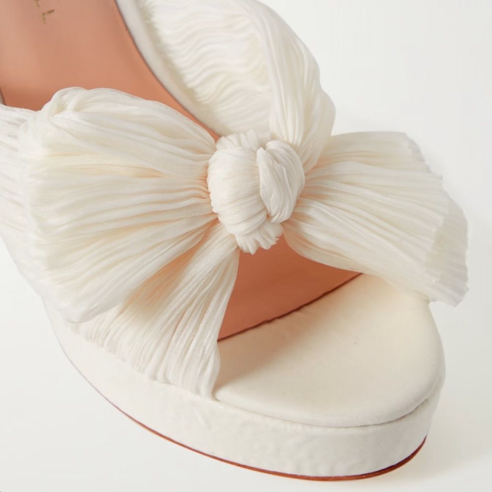 Loeffler Randall Natalia Platform Bridal Wedding Heels Shoes Sandals NIB 12 - Picture 2 of 12